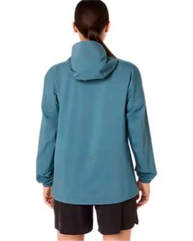 ASICS CHAQUETA CORTAVIENTOS RUNNING MUJER 2012D202-021 IRONCLAD