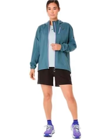 ASICS CHAQUETA CORTAVIENTOS RUNNING MUJER 2012D202-021 IRONCLAD