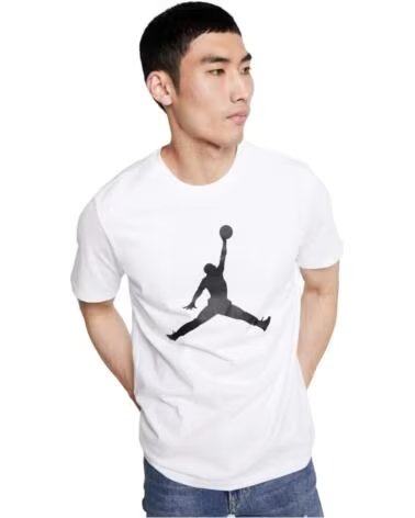 NIKE JORDAN JUMPMAN CJ0921-100 T-SHIRT WEISS MULTICOLOR
