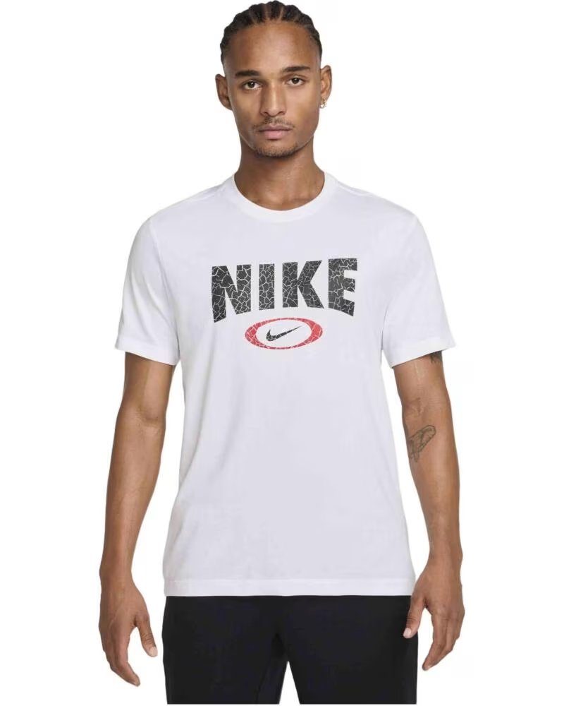 NIKE HJ3594-100 KURZARM-T-SHIRT MIT GRAFIKPRINT MULTICOLOR