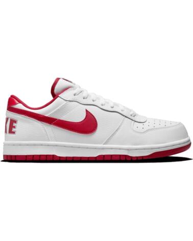 NIKE ZAPATILLAS BIG LOW URBANAS BLANCO Y ROJO