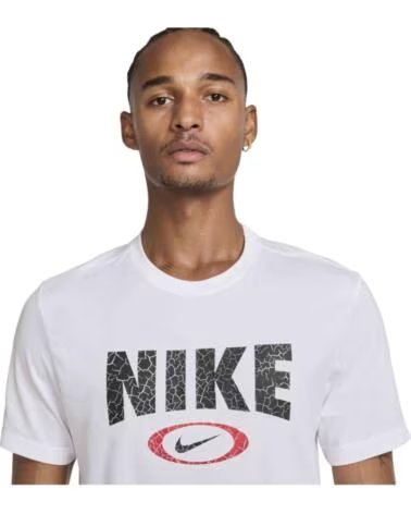 NIKE HJ3594-100 KURZARM-T-SHIRT MIT GRAFIKPRINT MULTICOLOR