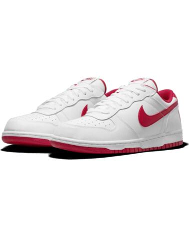 NIKE ZAPATILLAS BIG LOW URBANAS BLANCO Y ROJO