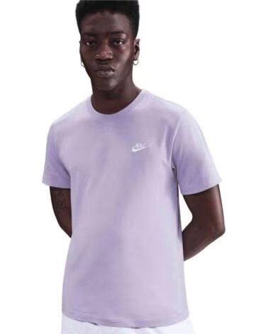 NIKE CAMISETA AR4997-515 MANGA CORTA MORADA HOMBRE MULTICOLOR