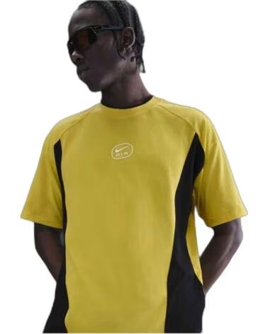 NIKE CAMISETA HM0182-718 MANGA CORTA AMARILLO MULTICOLOR