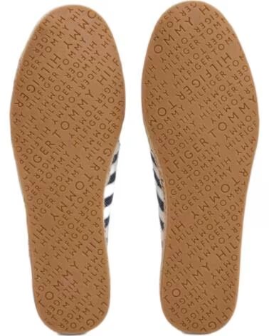 TOMMY HILFIGER ALPARGATA FW0FW086530GZ EN MULTICOLOR PARA MUJER SPACE BLUE ITACHA STRIPES