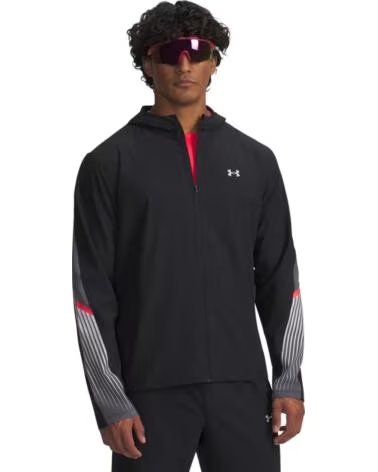 UNDER ARMOUR GIACCA SPORTIVA 6005900-001 CON CAPPUCCIO BLACK