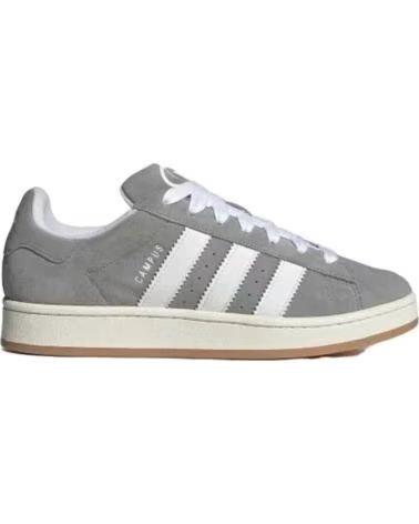 ADIDAS CAMPUS SNEAKER HQ8707 GRAU UNISEX GRETHR-FTWWHT-OWHITE
