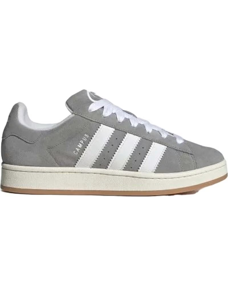 ADIDAS CAMPUS SNEAKER HQ8707 GRAU UNISEX GRETHR-FTWWHT-OWHITE