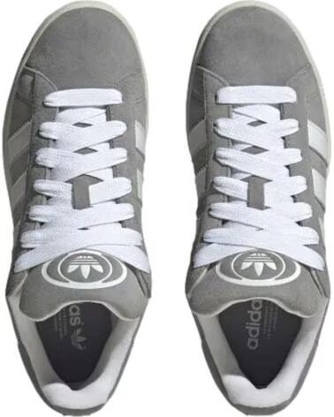 ADIDAS CAMPUS SNEAKER HQ8707 GRAU UNISEX GRETHR-FTWWHT-OWHITE