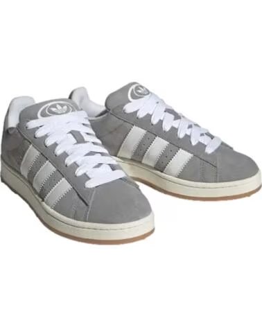 ADIDAS CAMPUS SNEAKER HQ8707 GRAU UNISEX GRETHR-FTWWHT-OWHITE