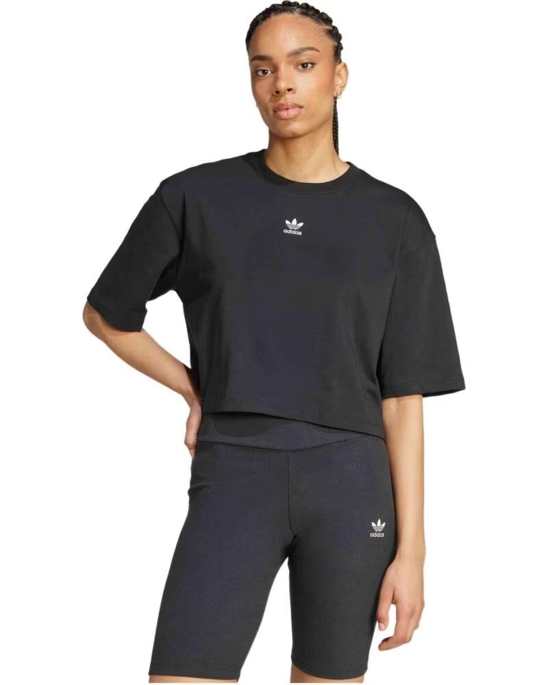 ADIDAS T-SHIRT IW5706 DE MANGA CURTA PARA MULHER NEGRO