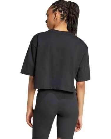 ADIDAS T-SHIRT IW5706 DE MANGA CURTA PARA MULHER NEGRO