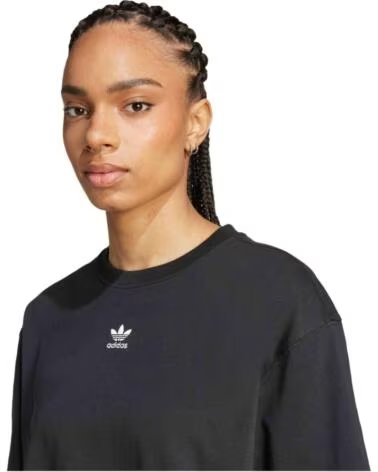 ADIDAS T-SHIRT IW5706 DE MANGA CURTA PARA MULHER NEGRO