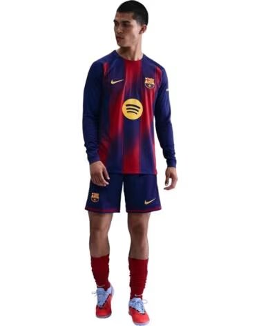 NIKE CAMISETA DE FUTBOL HJ4674-455 EN AZUL PARA NINOS SHORT 1ª-4648