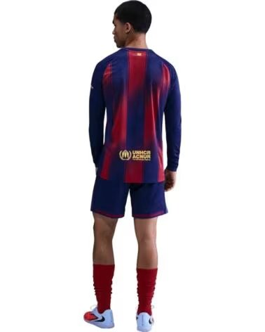 NIKE CAMISETA DE FUTBOL HJ4674-455 EN AZUL PARA NINOS SHORT 1ª-4648