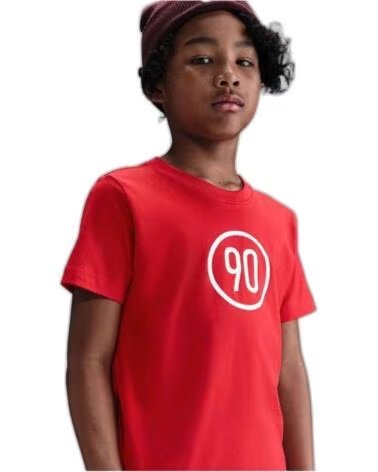 NIKE CAMISETA DE MANGA CORTA II7273-657 EN ROJO PARA NINOS UNISEX RED