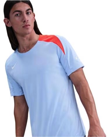 NIKE T-SHIRT A MANICHE CORTE HV6400-425 BLUE