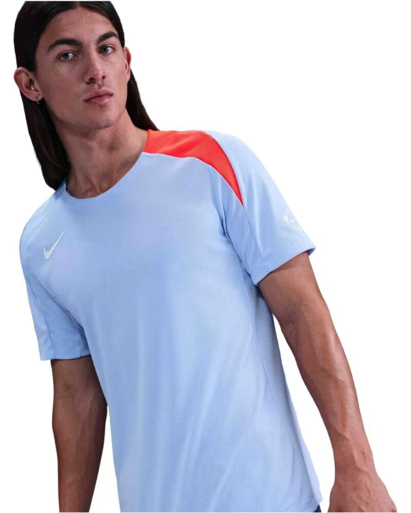 NIKE T-SHIRT A MANICHE CORTE HV6400-425 BLUE