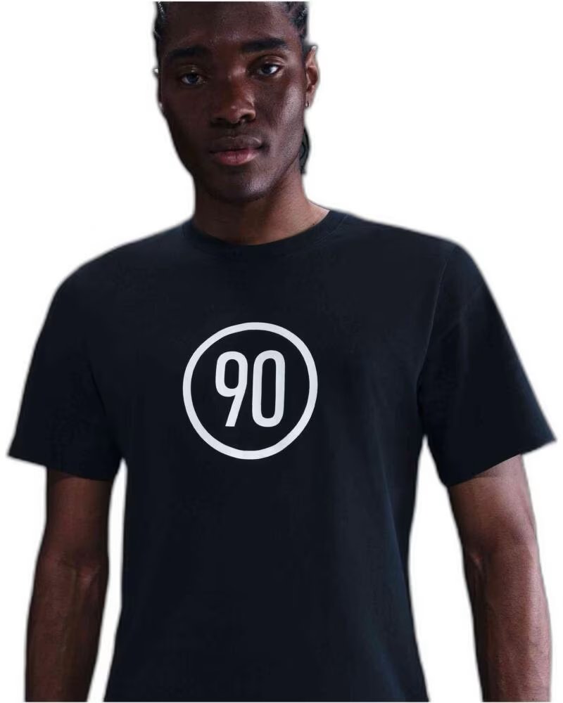 NIKE KURZARM-T-SHIRT MIT 90-DRUCK BLACK OR GREY