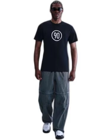 NIKE KURZARM-T-SHIRT MIT 90-DRUCK BLACK OR GREY