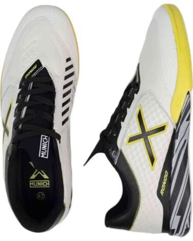 MUNICH SCARPE 4770018 RONDO DA UOMO BIANCO BLANCO