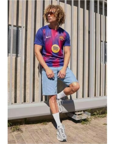 NIKE CAMISETA DE FÚTBOL FCB HJ4590-456 CAM 1ª FCB-4612