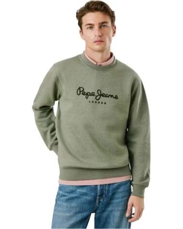 PEPE JEANS SWEATSHIRT PM5800018 PARA HOMEM 679MILITARY GREEN