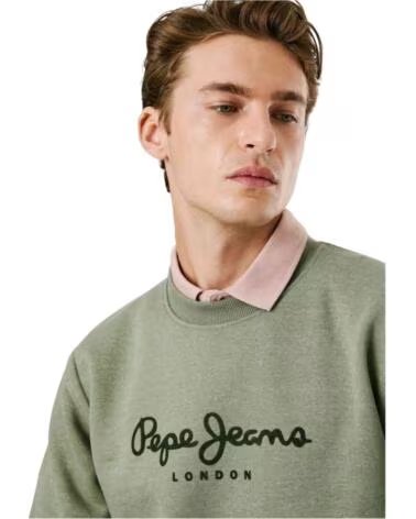 PEPE JEANS SWEATSHIRT PM5800018 PARA HOMEM 679MILITARY GREEN