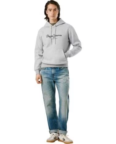 PEPE JEANS SUDADERA CON CAPUCHA PM5800019-679 EN GRIS PARA HOMBRE MILITARY GREEN