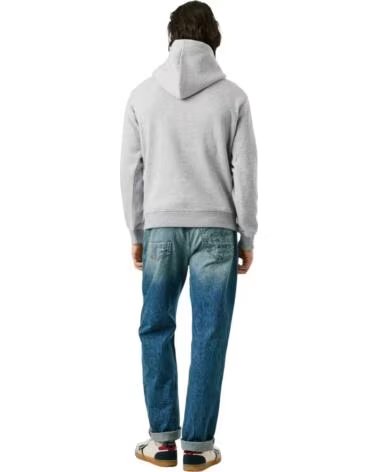 PEPE JEANS SUDADERA CON CAPUCHA PM5800019-679 EN GRIS PARA HOMBRE MILITARY GREEN