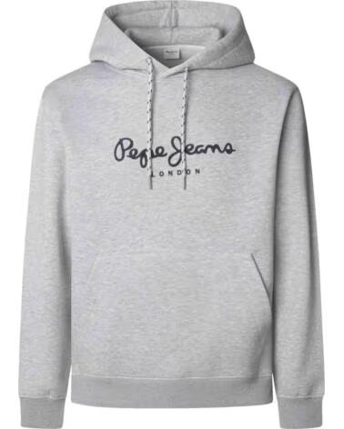 PEPE JEANS SUDADERA CON CAPUCHA PM5800019-679 EN GRIS PARA HOMBRE MILITARY GREEN
