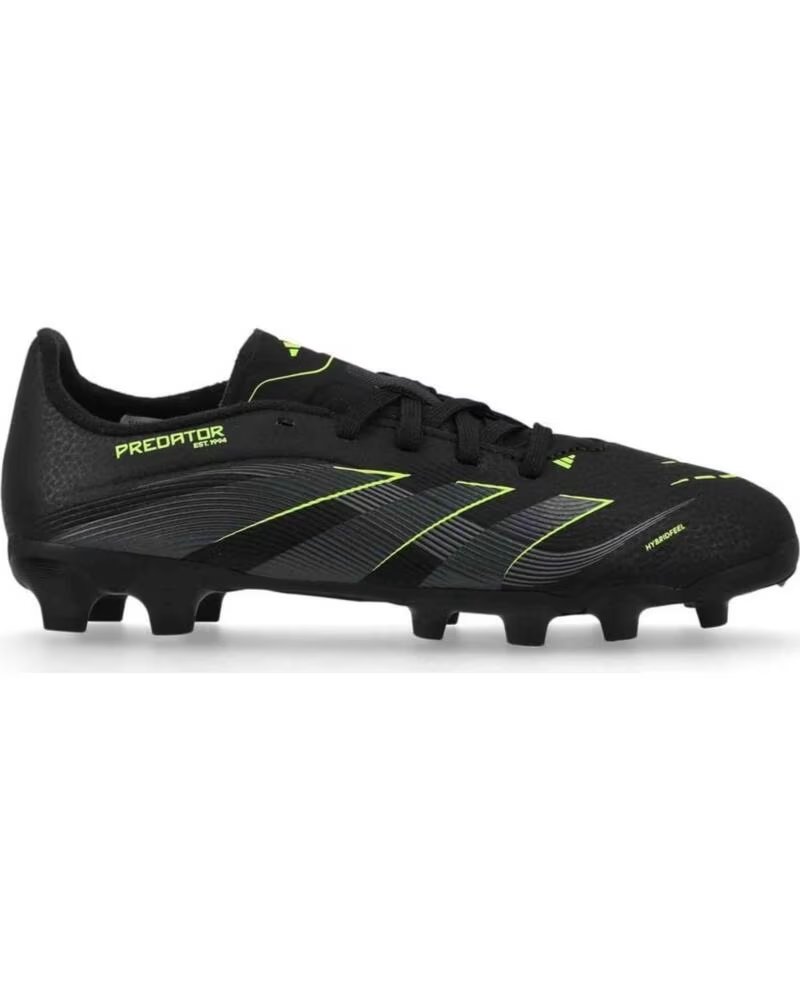 ADIDAS SCARPE DA CALCIO PER BAMBINI PREDATOR JI1146 CBLACK-CARBON-LUCLEM