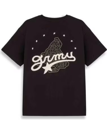 GRIMEY CAMISETA GA764-BLK UNISEX BLACK