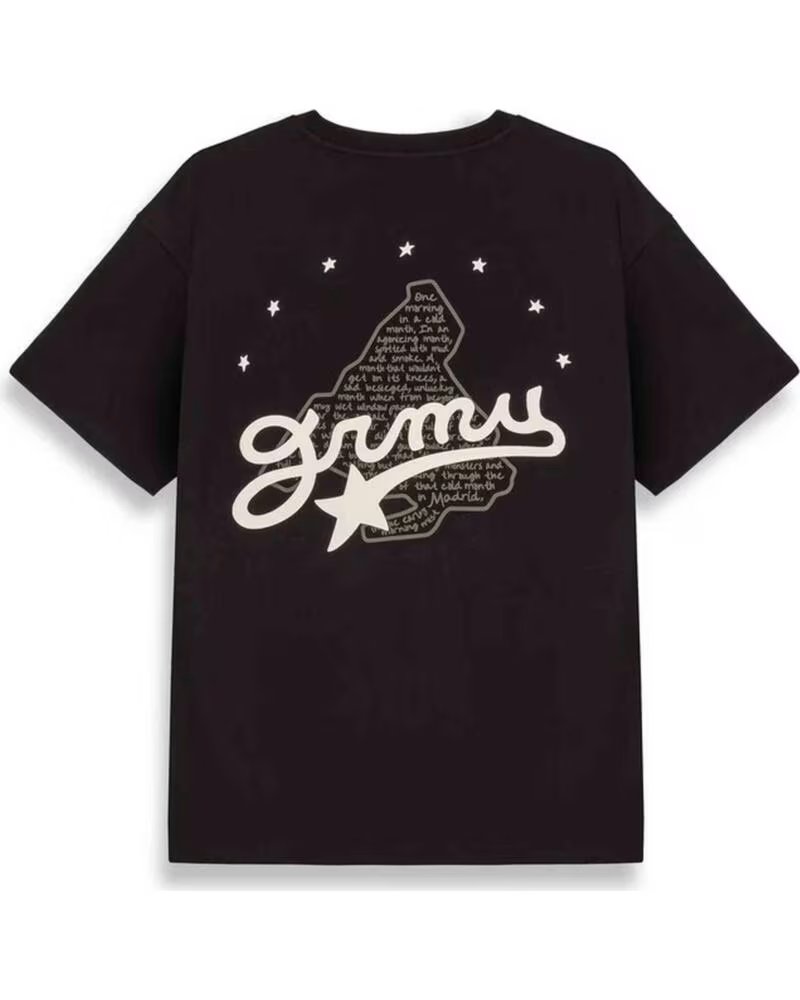 GRIMEY CAMISETA GA764-BLK UNISEX BLACK