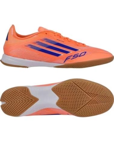 ADIDAS SCARPE DA CALCIO A 5 F50 JH7718 ARANCIONI BEAORA-LUCBLU-FTWWHT
