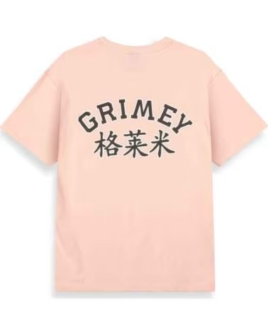 GRIMEY CAMISETA DE MANGA CORTA GA767-PNK EN ROSA PARA UNISEX NAN