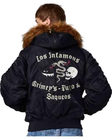 GRIMEY ABRIGO GFJN198-BLK EN NEGRO PARA UNISEX NAN