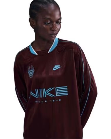 NIKE CAMISETA DE MANGA LARGA IM7452-652 COLOR MARRÓN RED