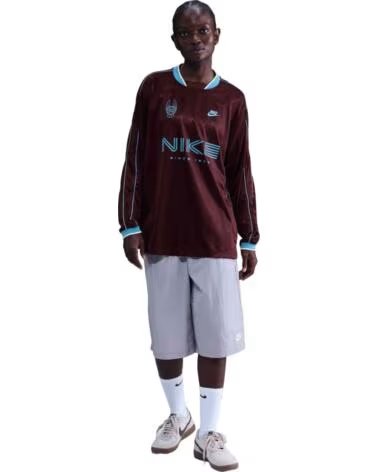 NIKE CAMISETA DE MANGA LARGA IM7452-652 COLOR MARRÓN RED