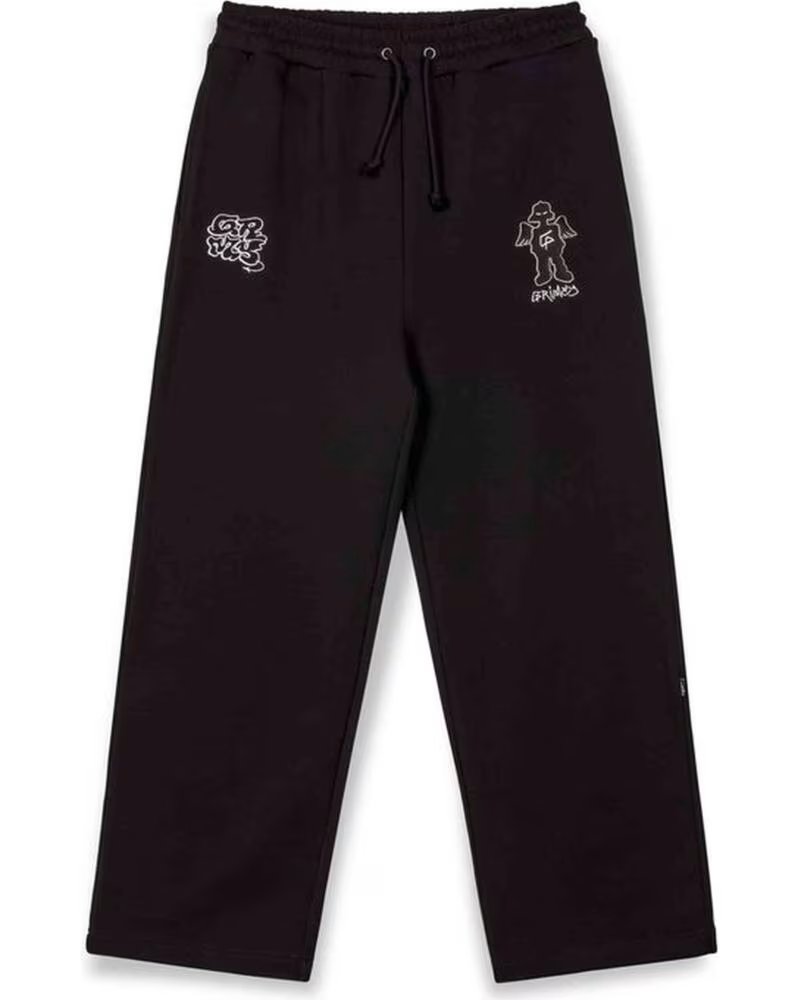 GRIMEY PANTALONI LUNGHI UNISEX GRTSW282-BLK BLACK