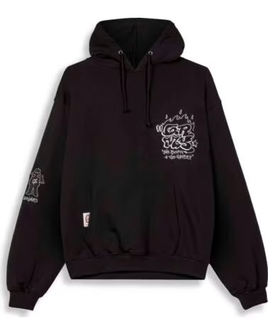 GRIMEY SWEAT À CAPUCHE GCH631-BLK BLACK