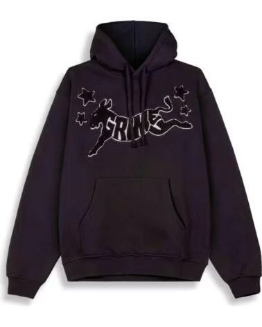 GRIMEY SWEAT À CAPUCHE GRTSW293-BLK BLACK