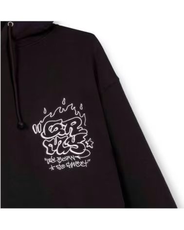 GRIMEY SWEAT À CAPUCHE GCH631-BLK BLACK