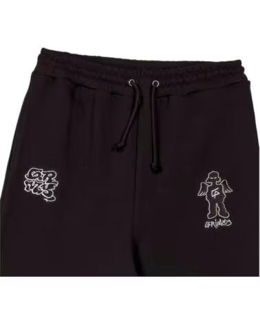 GRIMEY PANTALONI LUNGHI UNISEX GRTSW282-BLK BLACK