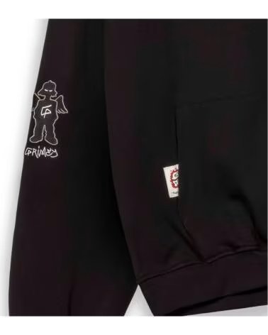 GRIMEY SWEAT À CAPUCHE GCH631-BLK BLACK
