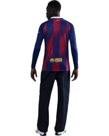 NIKE CAMISETA DE FÚTBOL FC BARCELONA HJ4611-456 DE MANGA LARGA BLUE