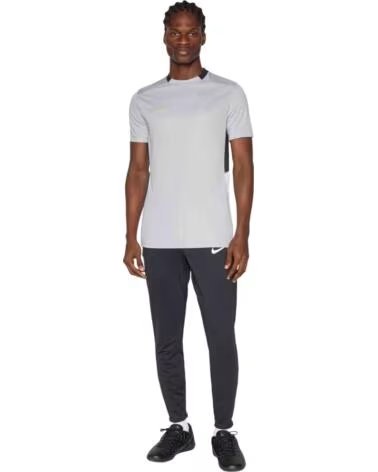 NIKE Camiseta Academy Dri Fit Short Sleeve Gris Negro Hj3791-077 Futbol Hombre GRIS