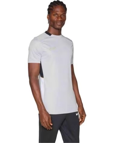 NIKE Camiseta Academy Dri Fit Short Sleeve Gris Negro Hj3791-077 Futbol Hombre GRIS