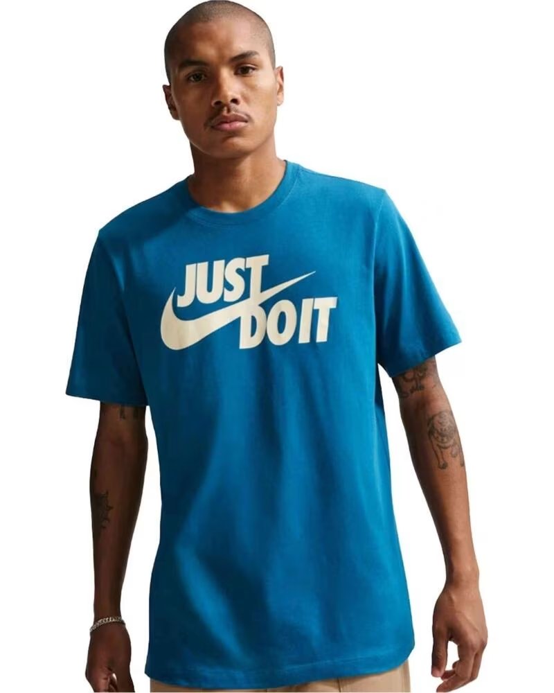 NIKE JUST DO IT AR5006-476 SHORT SLEEVE T-SHIRT BLUE